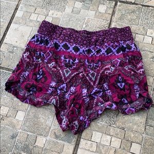 Express 100% Rayon Shorts